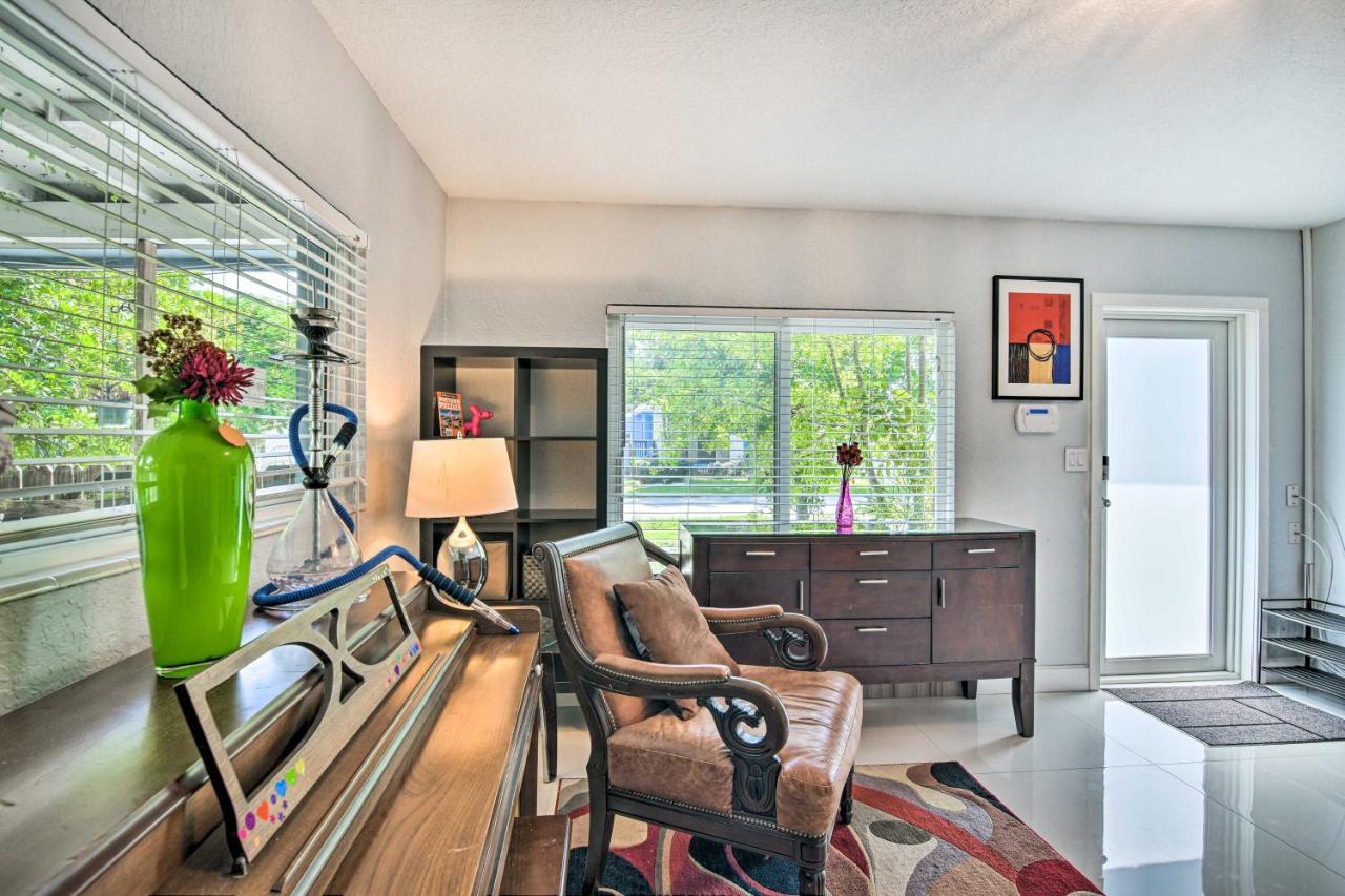 Shady And Eclectic Fort Lauderdale Dwelling With Yard! Exterior foto