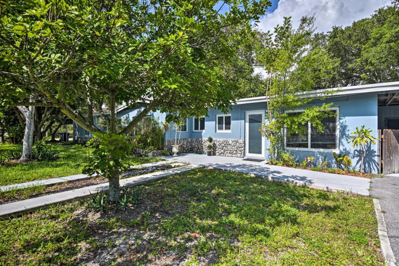 Shady And Eclectic Fort Lauderdale Dwelling With Yard! Exterior foto